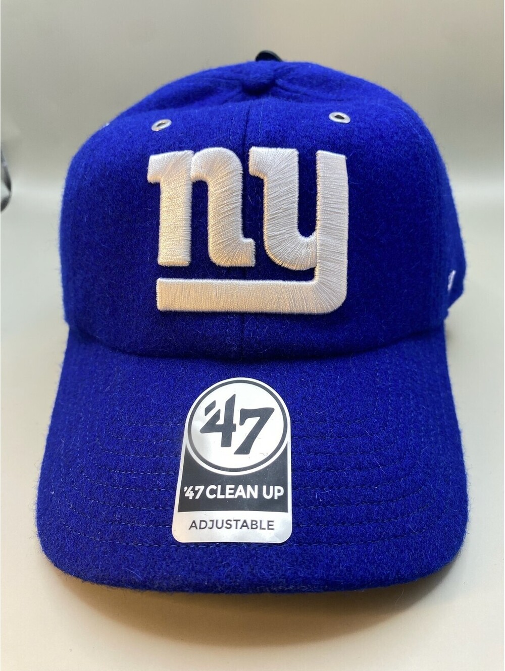 New York Giants '47 Brand Royal Blue Cleanup Adjustable Hat Wool OSFA
